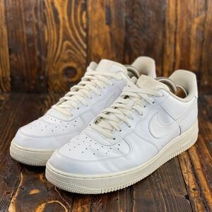 Nike Air Force 1 AF1 Low Top 2014 Triple White Men Sneakers 315122-111‎ Size 13
